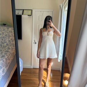 Montce White Mini Dress